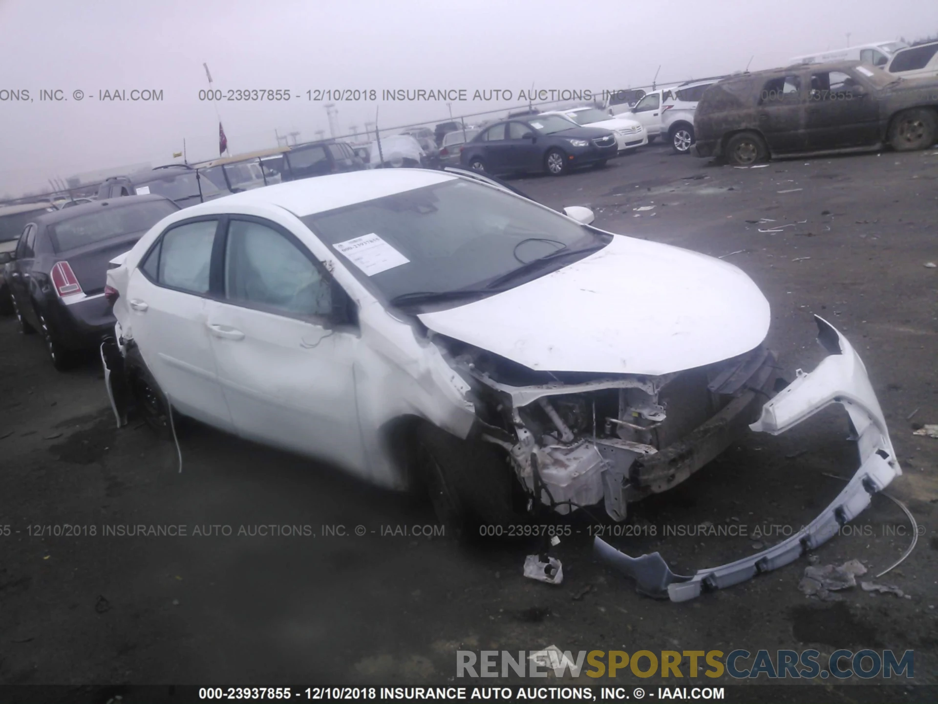 1 Photograph of a damaged car 5YFBURHE3KP905259 TOYOTA COROLLA 2019