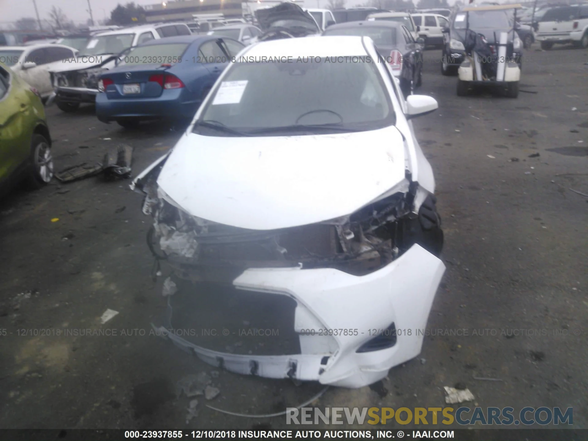 6 Photograph of a damaged car 5YFBURHE3KP905259 TOYOTA COROLLA 2019