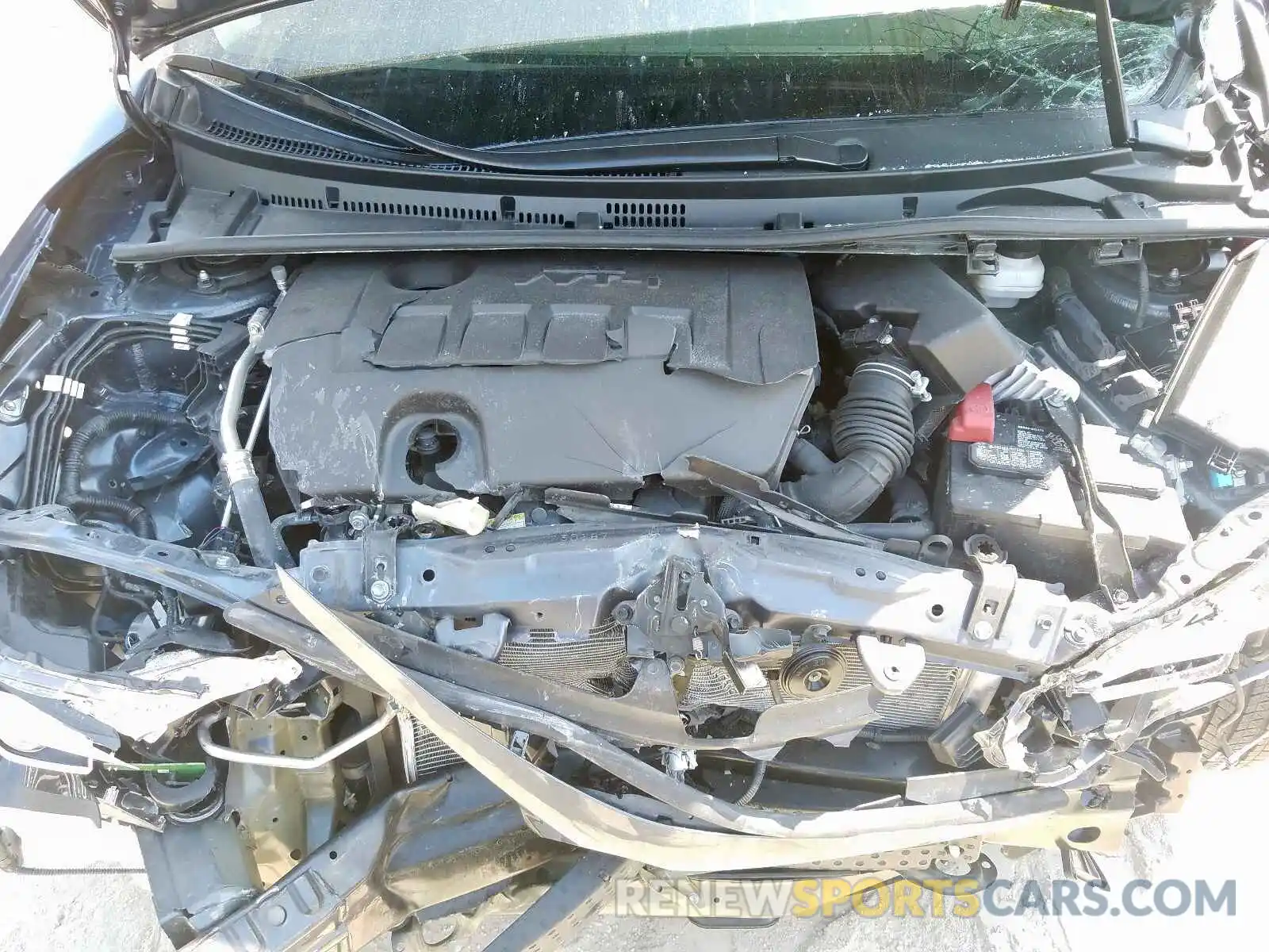 7 Photograph of a damaged car 5YFBURHE3KP905469 TOYOTA COROLLA 2019