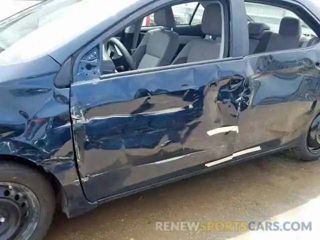 9 Photograph of a damaged car 5YFBURHE3KP905505 TOYOTA COROLLA 2019