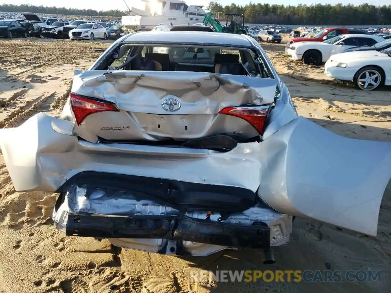 9 Photograph of a damaged car 5YFBURHE3KP907481 TOYOTA COROLLA 2019