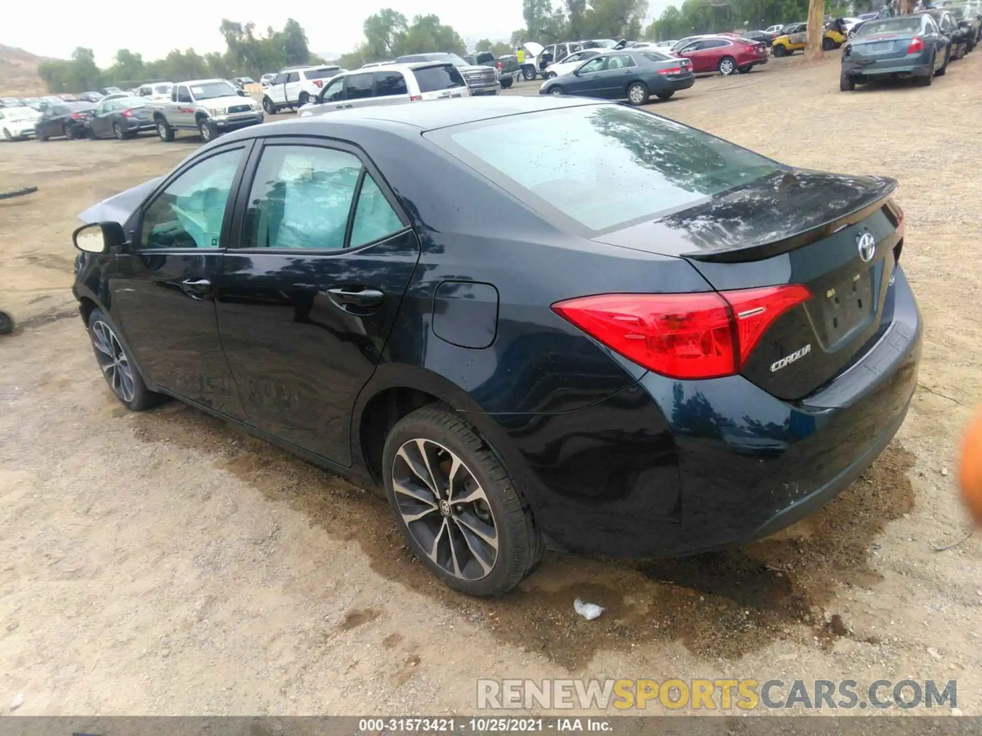 3 Photograph of a damaged car 5YFBURHE3KP907657 TOYOTA COROLLA 2019