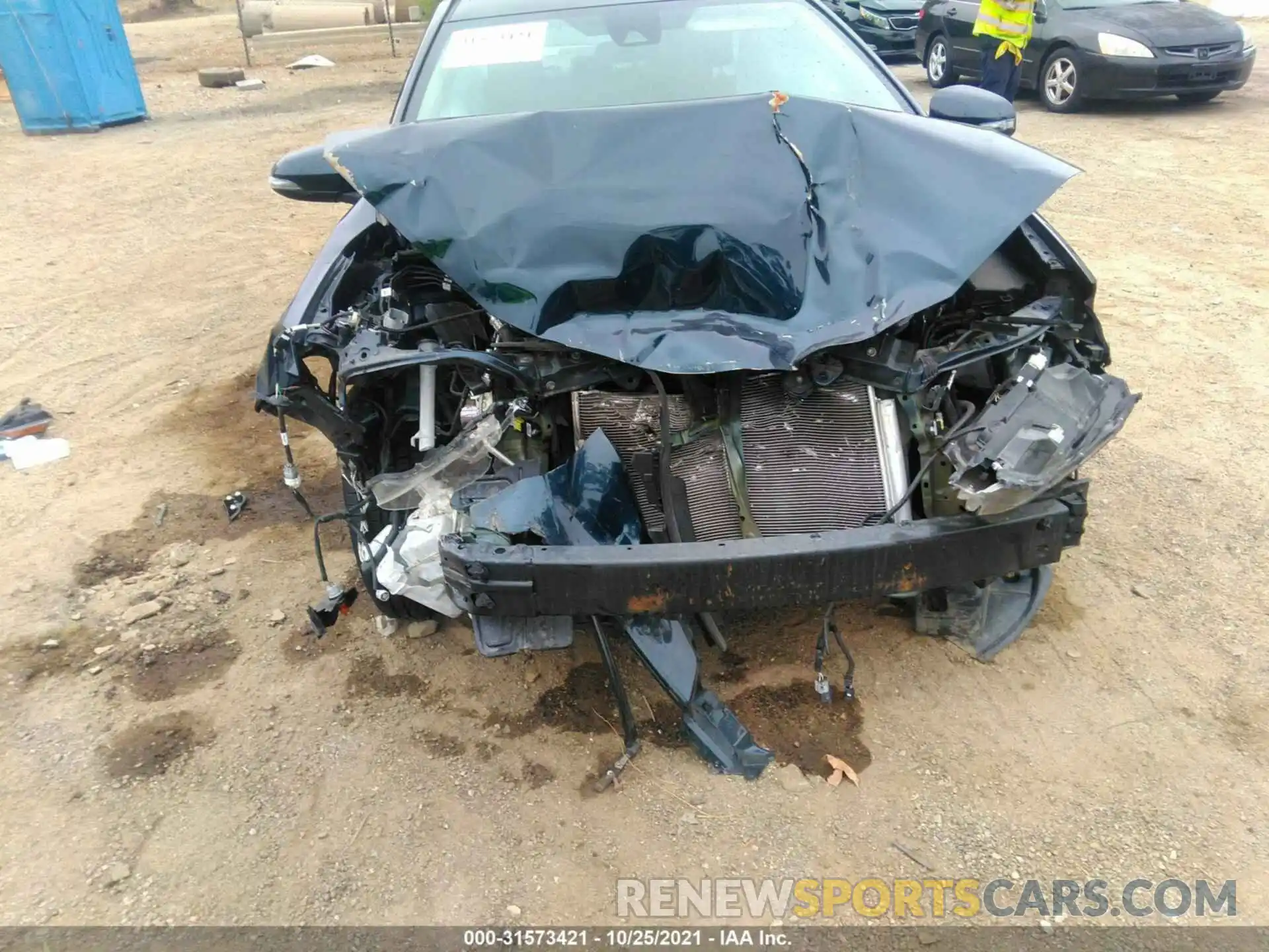 6 Photograph of a damaged car 5YFBURHE3KP907657 TOYOTA COROLLA 2019