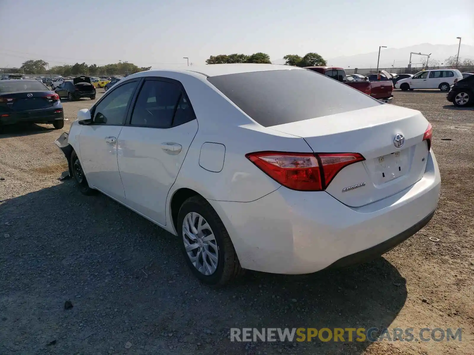 3 Photograph of a damaged car 5YFBURHE3KP907870 TOYOTA COROLLA 2019