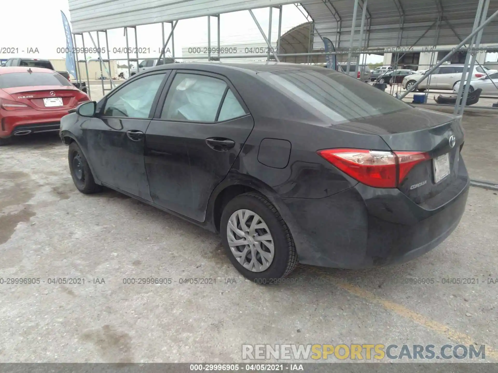 3 Photograph of a damaged car 5YFBURHE3KP908047 TOYOTA COROLLA 2019