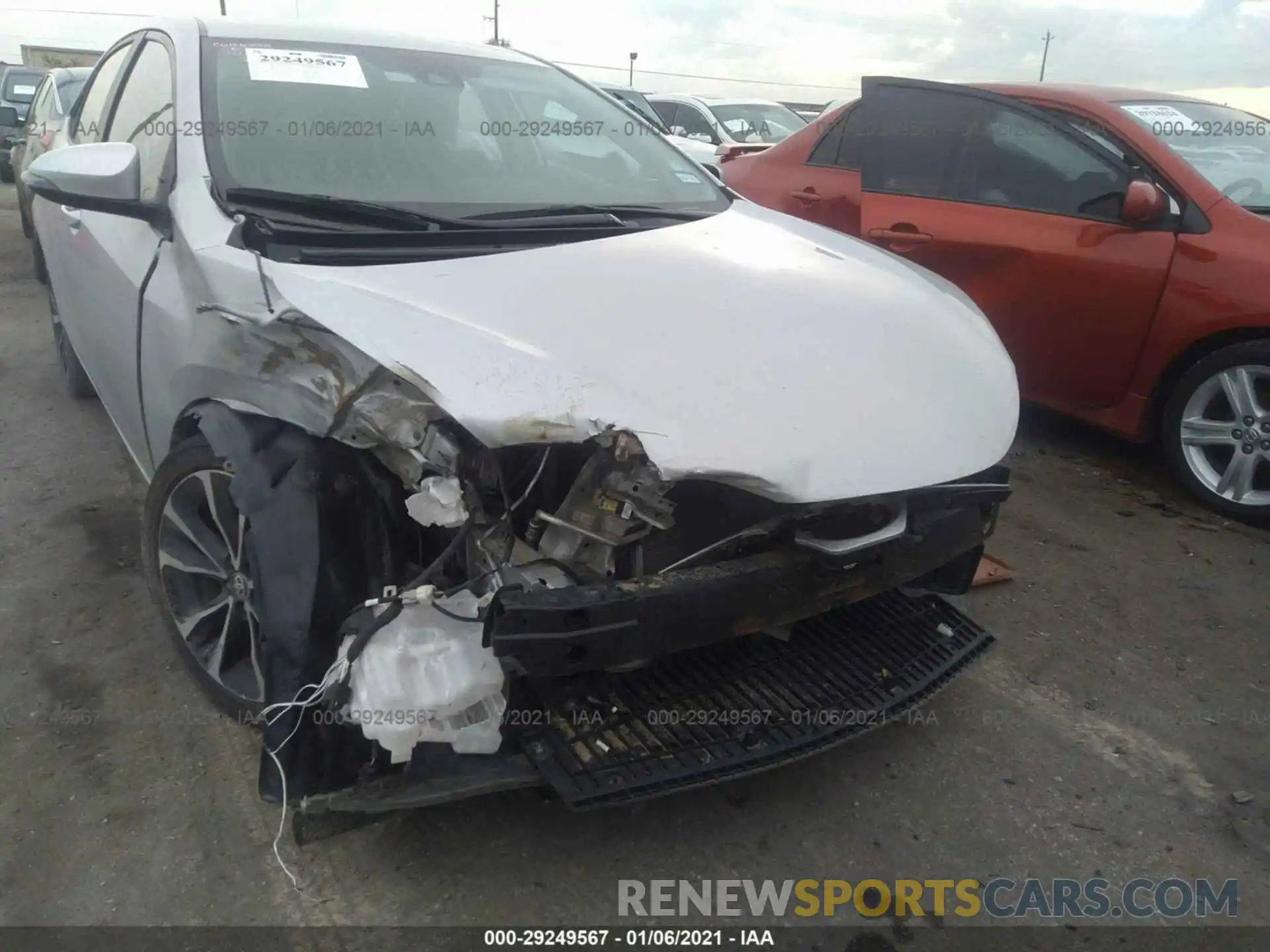 6 Photograph of a damaged car 5YFBURHE3KP911112 TOYOTA COROLLA 2019