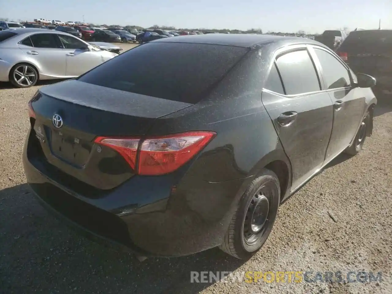 4 Photograph of a damaged car 5YFBURHE3KP911322 TOYOTA COROLLA 2019