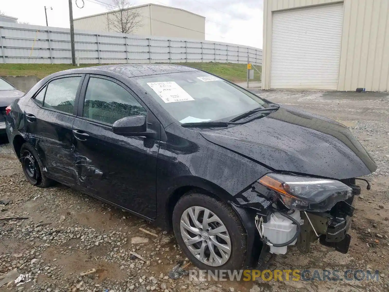 1 Photograph of a damaged car 5YFBURHE3KP911837 TOYOTA COROLLA 2019