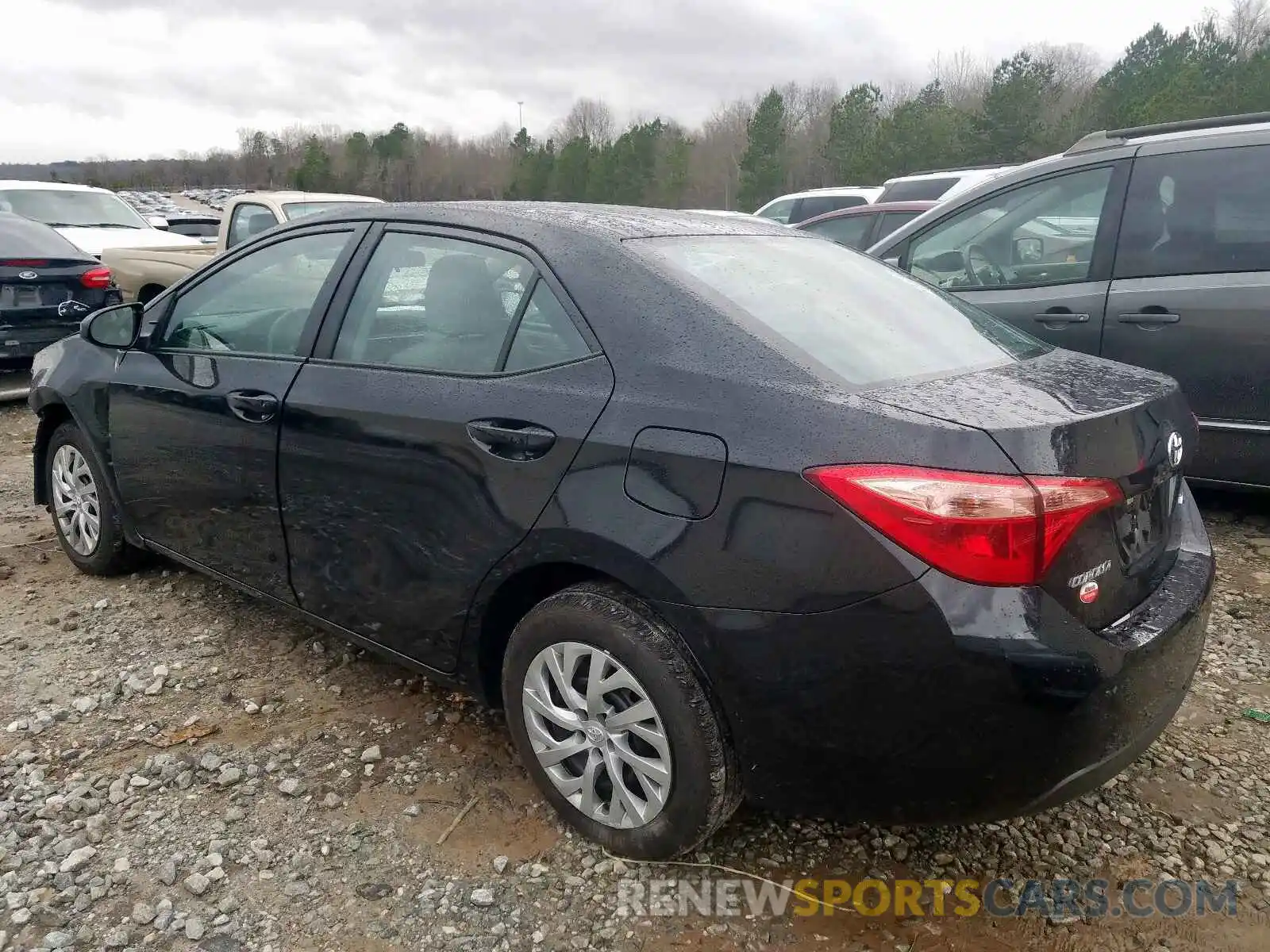 3 Photograph of a damaged car 5YFBURHE3KP911837 TOYOTA COROLLA 2019