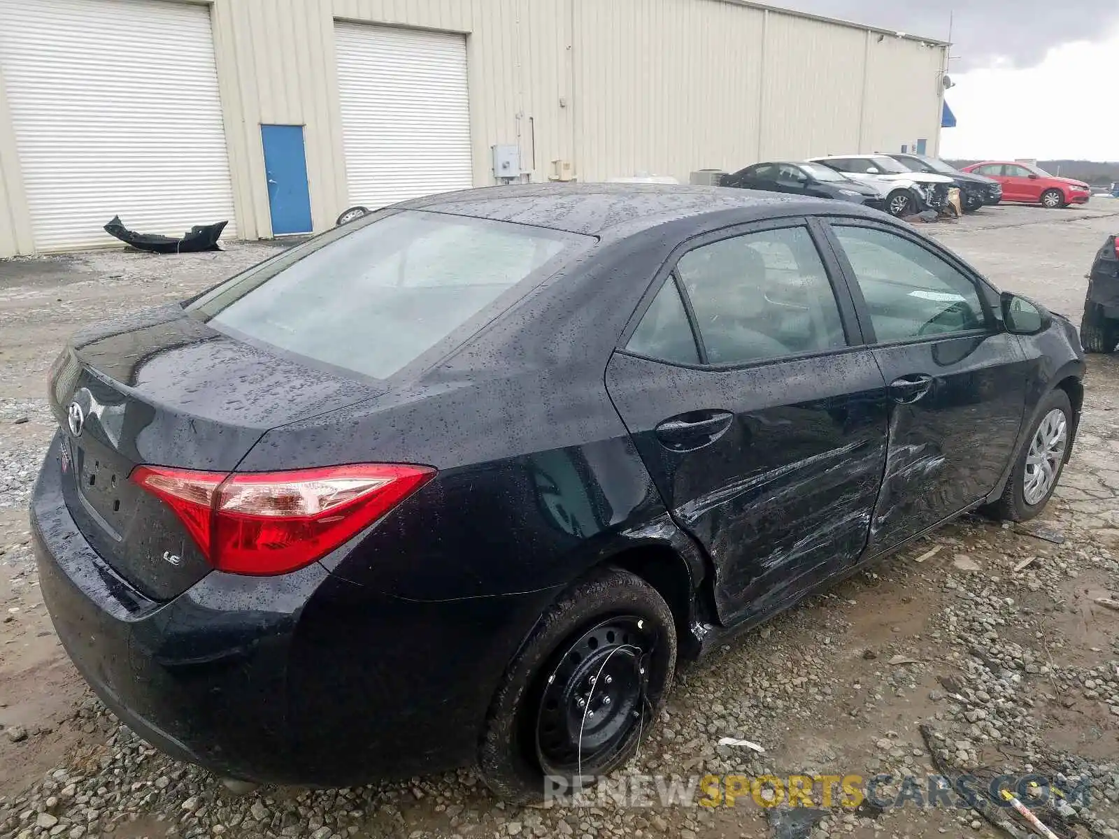 4 Photograph of a damaged car 5YFBURHE3KP911837 TOYOTA COROLLA 2019