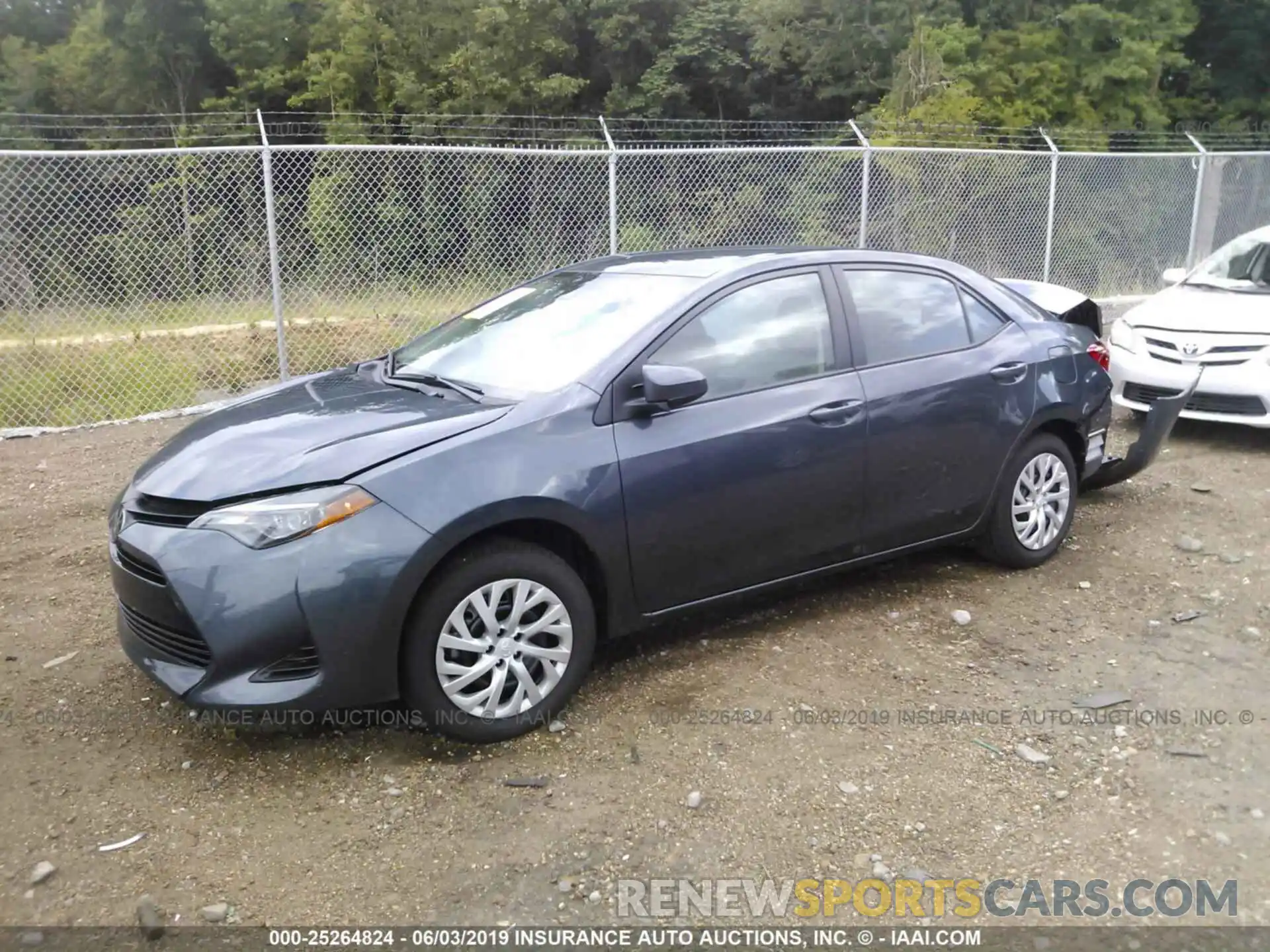 2 Photograph of a damaged car 5YFBURHE3KP911871 TOYOTA COROLLA 2019