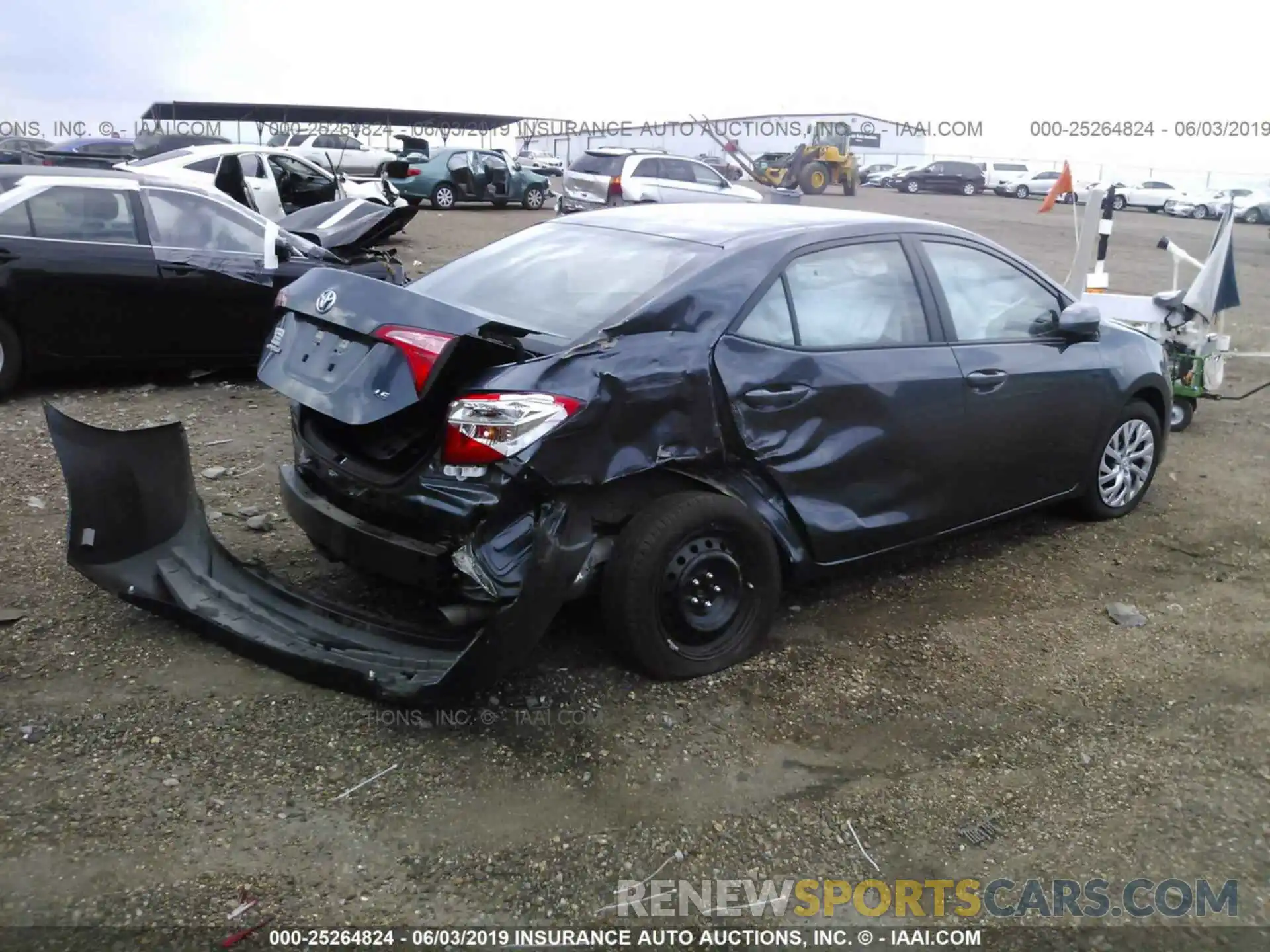 4 Photograph of a damaged car 5YFBURHE3KP911871 TOYOTA COROLLA 2019