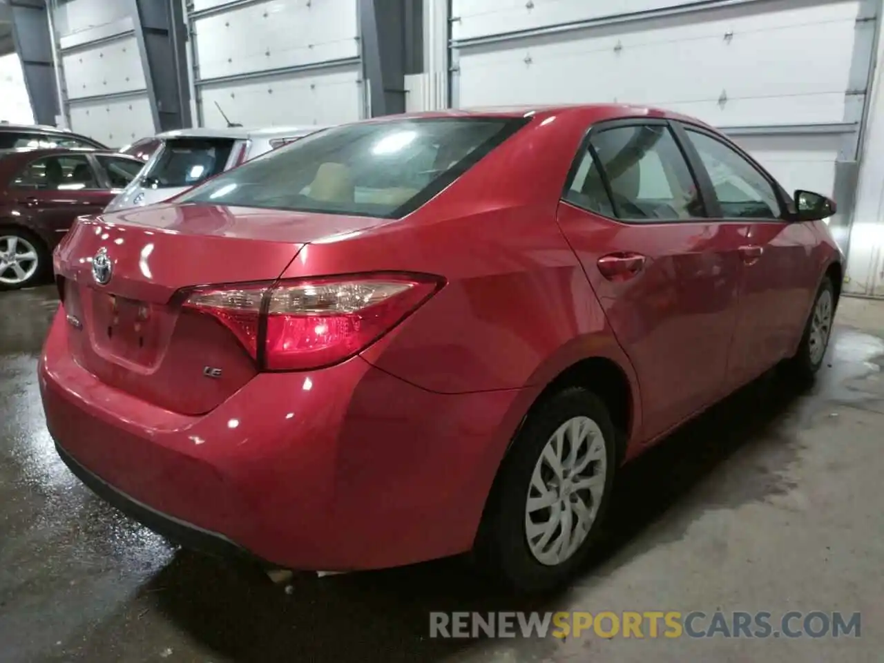 4 Photograph of a damaged car 5YFBURHE3KP911921 TOYOTA COROLLA 2019