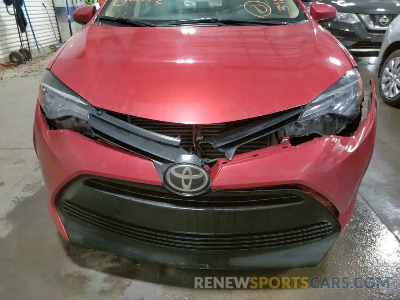 9 Photograph of a damaged car 5YFBURHE3KP911921 TOYOTA COROLLA 2019