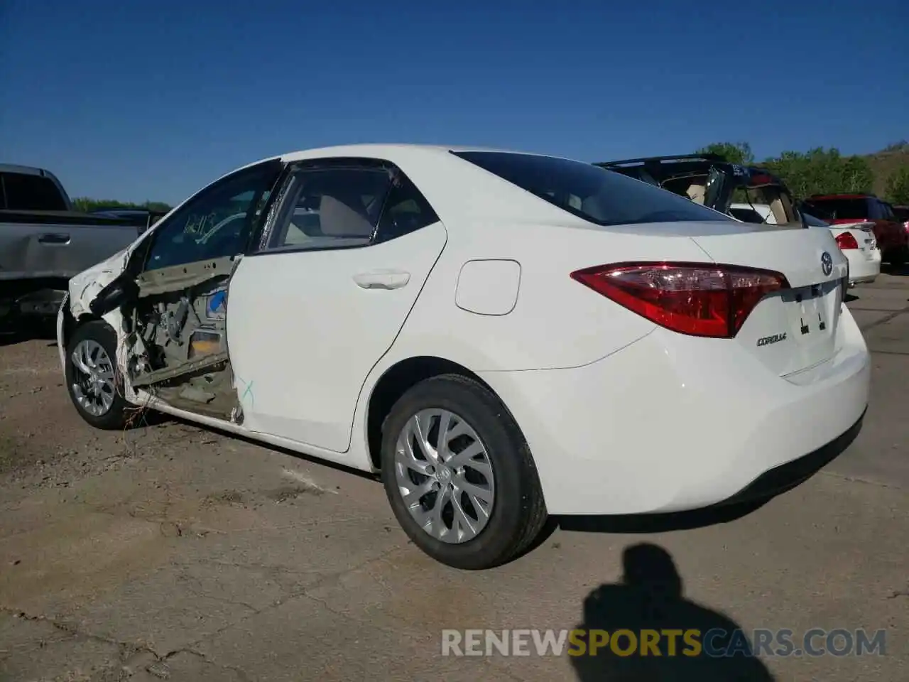 3 Photograph of a damaged car 5YFBURHE3KP912244 TOYOTA COROLLA 2019