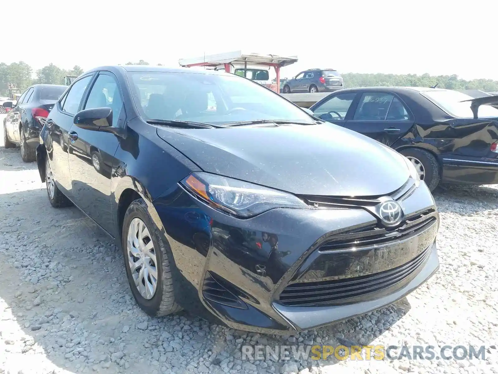 1 Photograph of a damaged car 5YFBURHE3KP912390 TOYOTA COROLLA 2019