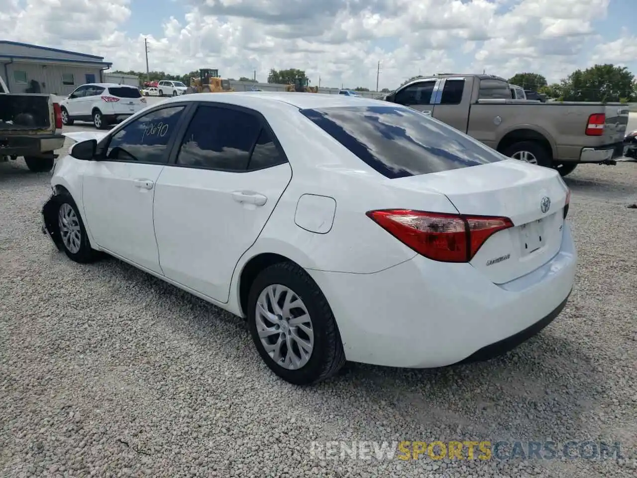 3 Photograph of a damaged car 5YFBURHE3KP912616 TOYOTA COROLLA 2019