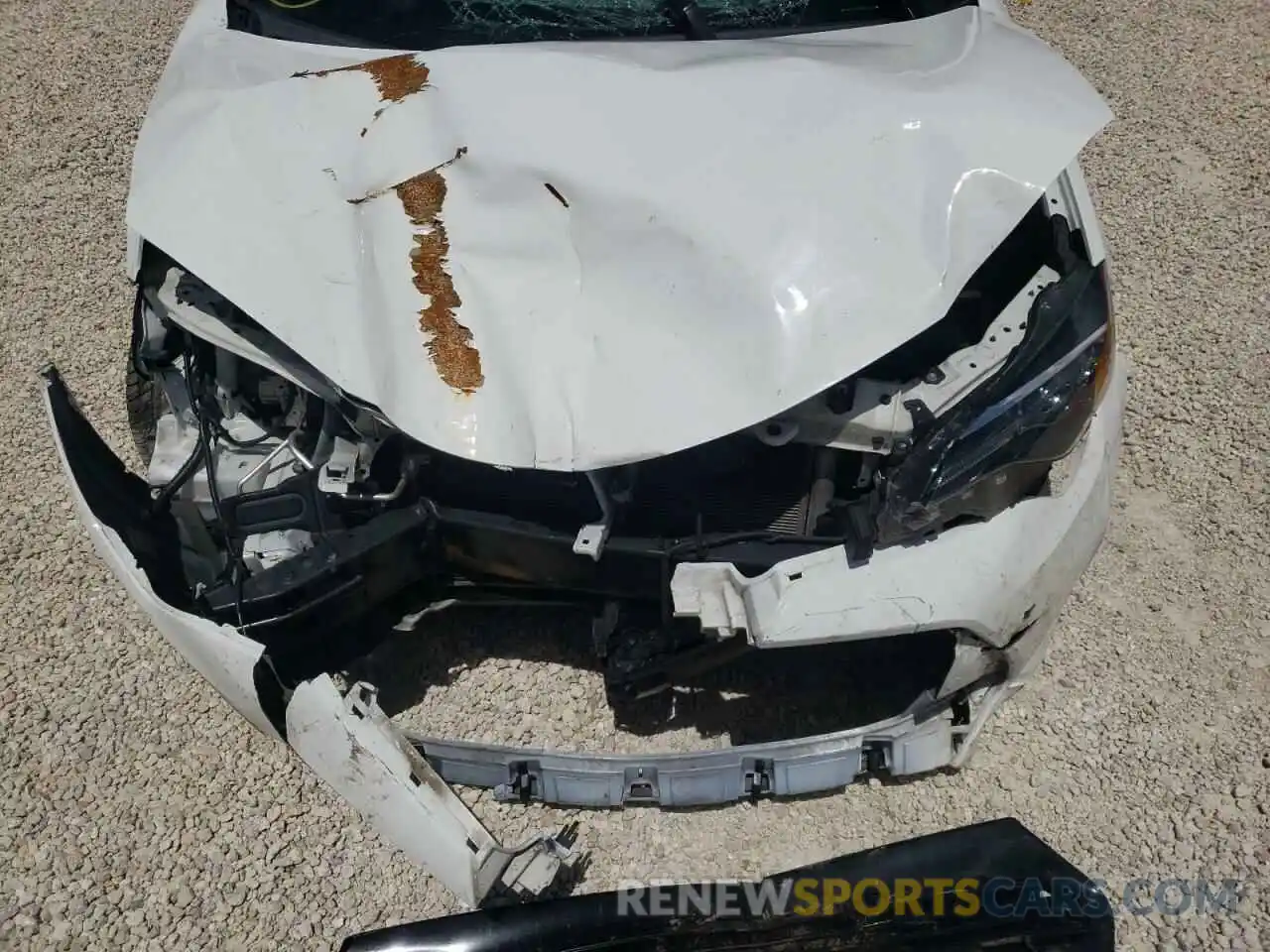 7 Photograph of a damaged car 5YFBURHE3KP912616 TOYOTA COROLLA 2019