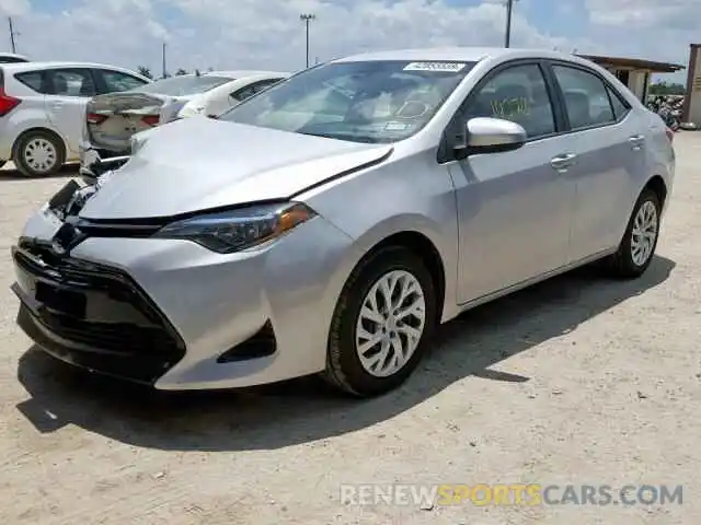 2 Photograph of a damaged car 5YFBURHE3KP912776 TOYOTA COROLLA 2019