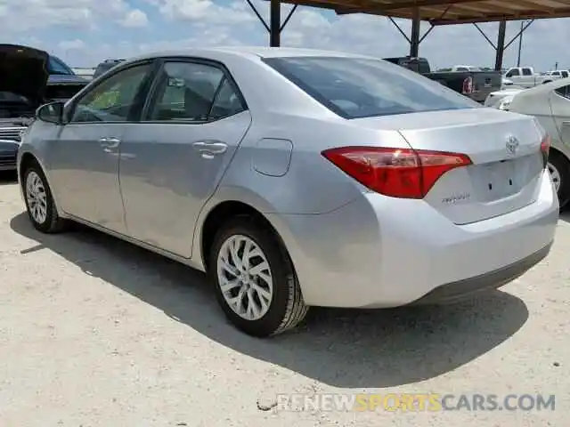 3 Photograph of a damaged car 5YFBURHE3KP912776 TOYOTA COROLLA 2019