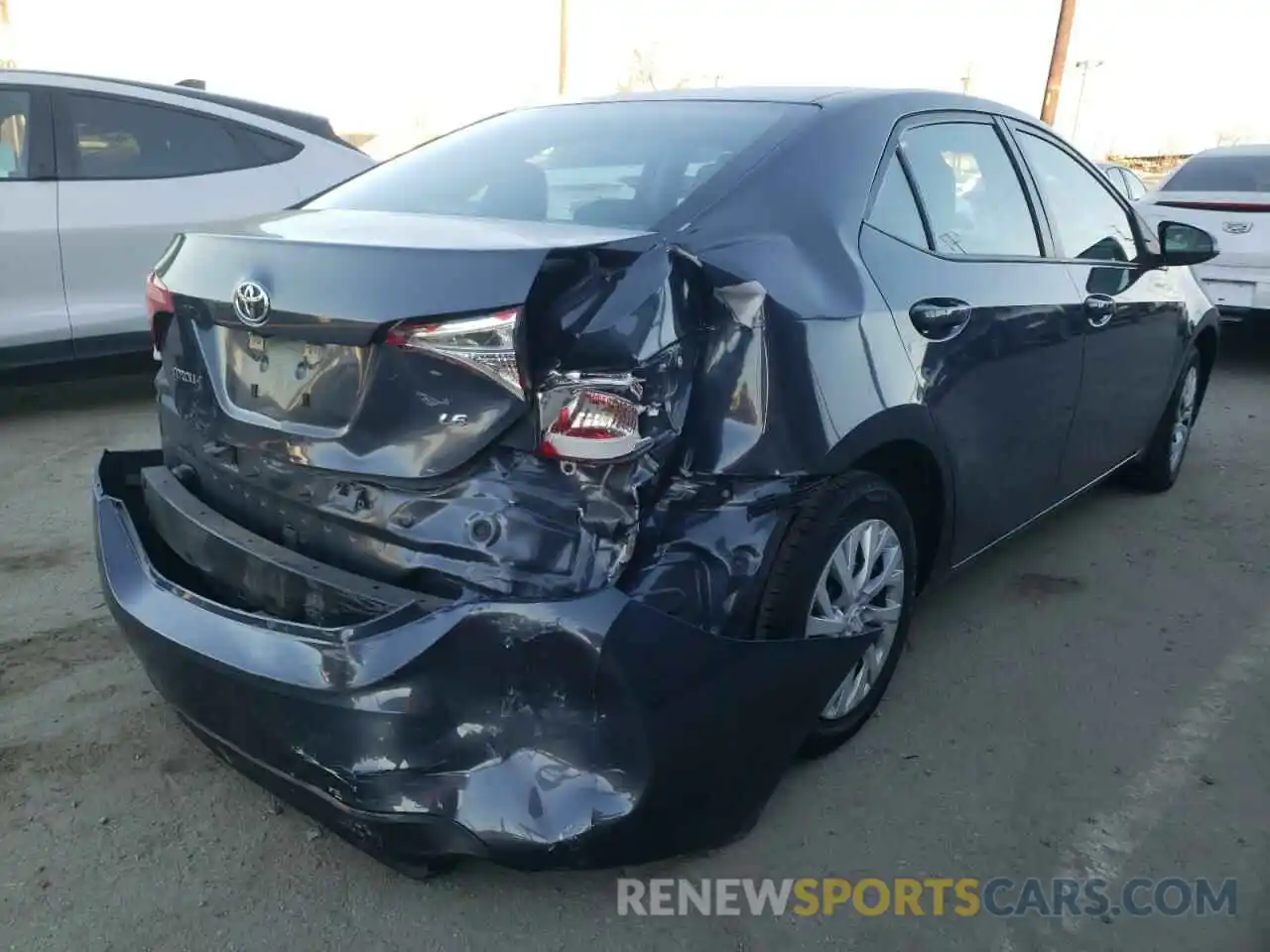 4 Photograph of a damaged car 5YFBURHE3KP912857 TOYOTA COROLLA 2019