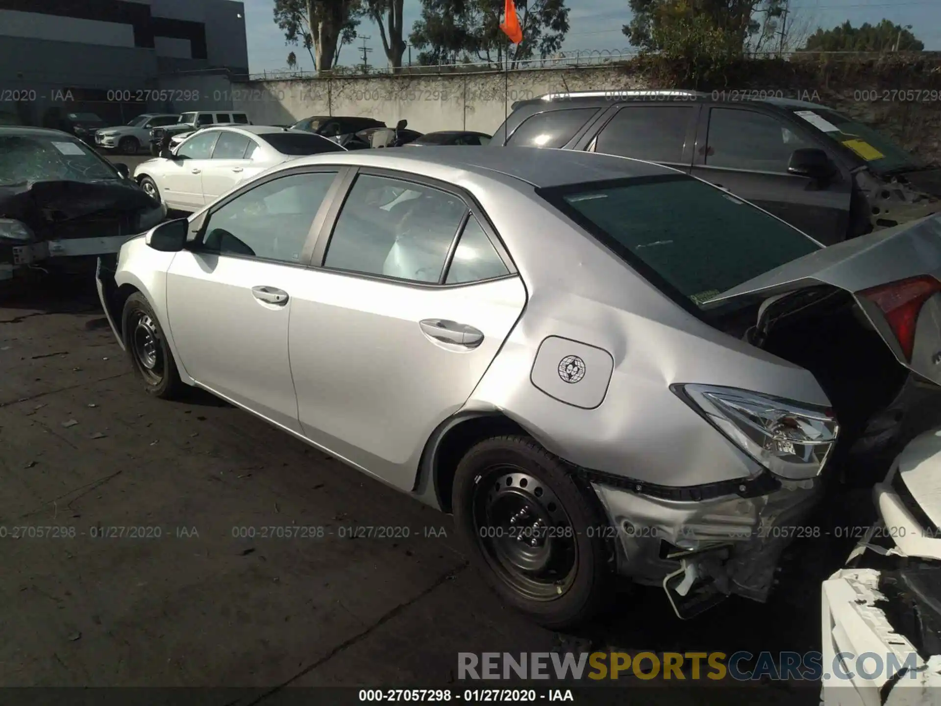 3 Photograph of a damaged car 5YFBURHE3KP912986 TOYOTA COROLLA 2019