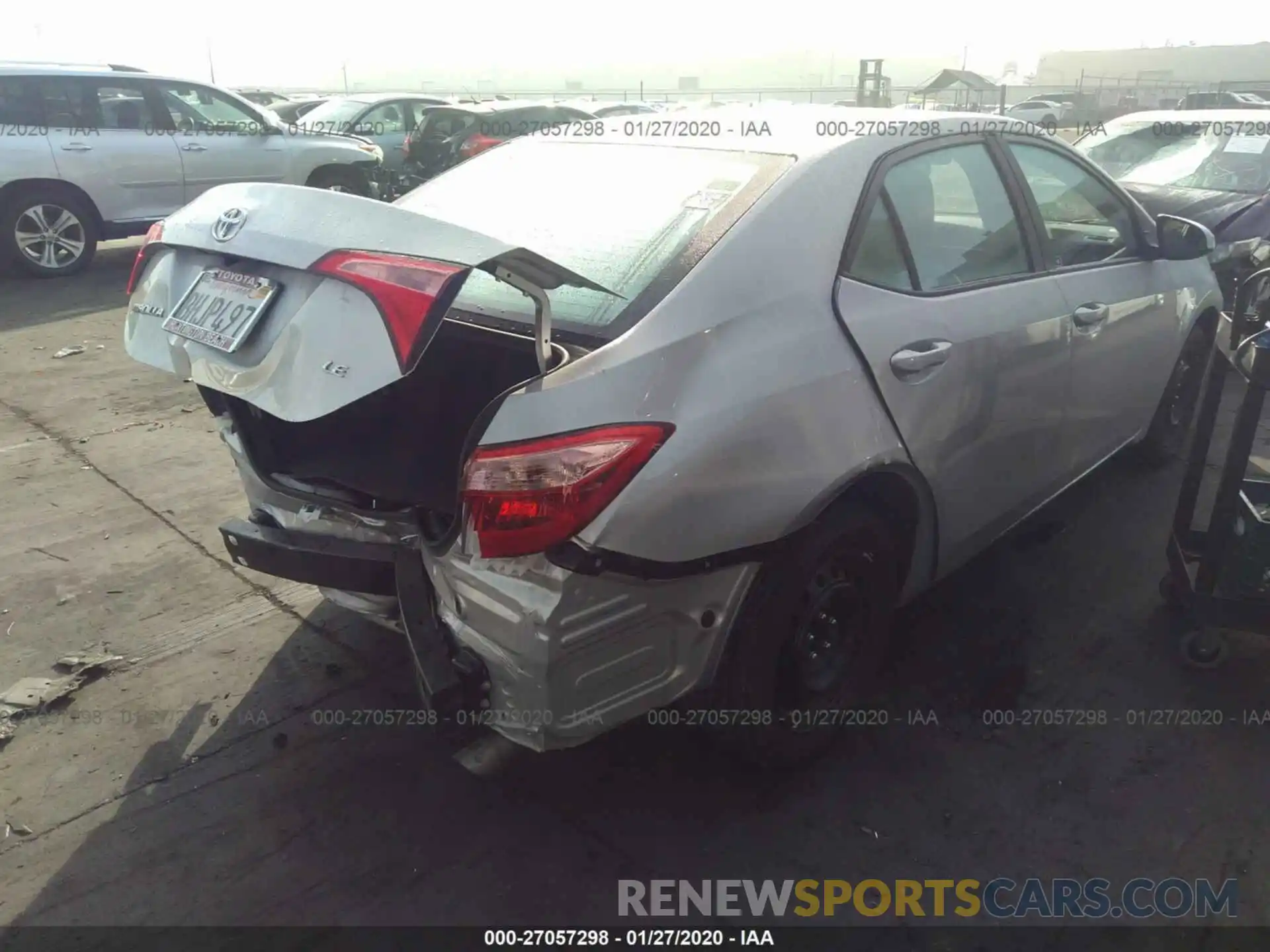 4 Photograph of a damaged car 5YFBURHE3KP912986 TOYOTA COROLLA 2019