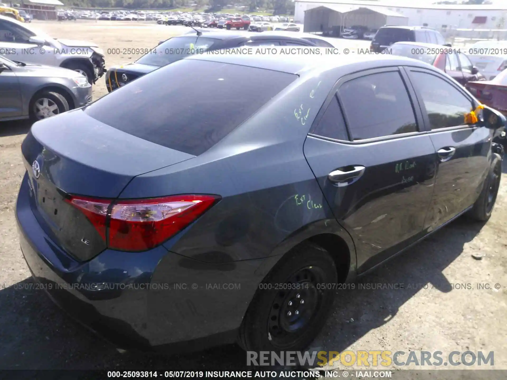 4 Photograph of a damaged car 5YFBURHE3KP913247 TOYOTA COROLLA 2019