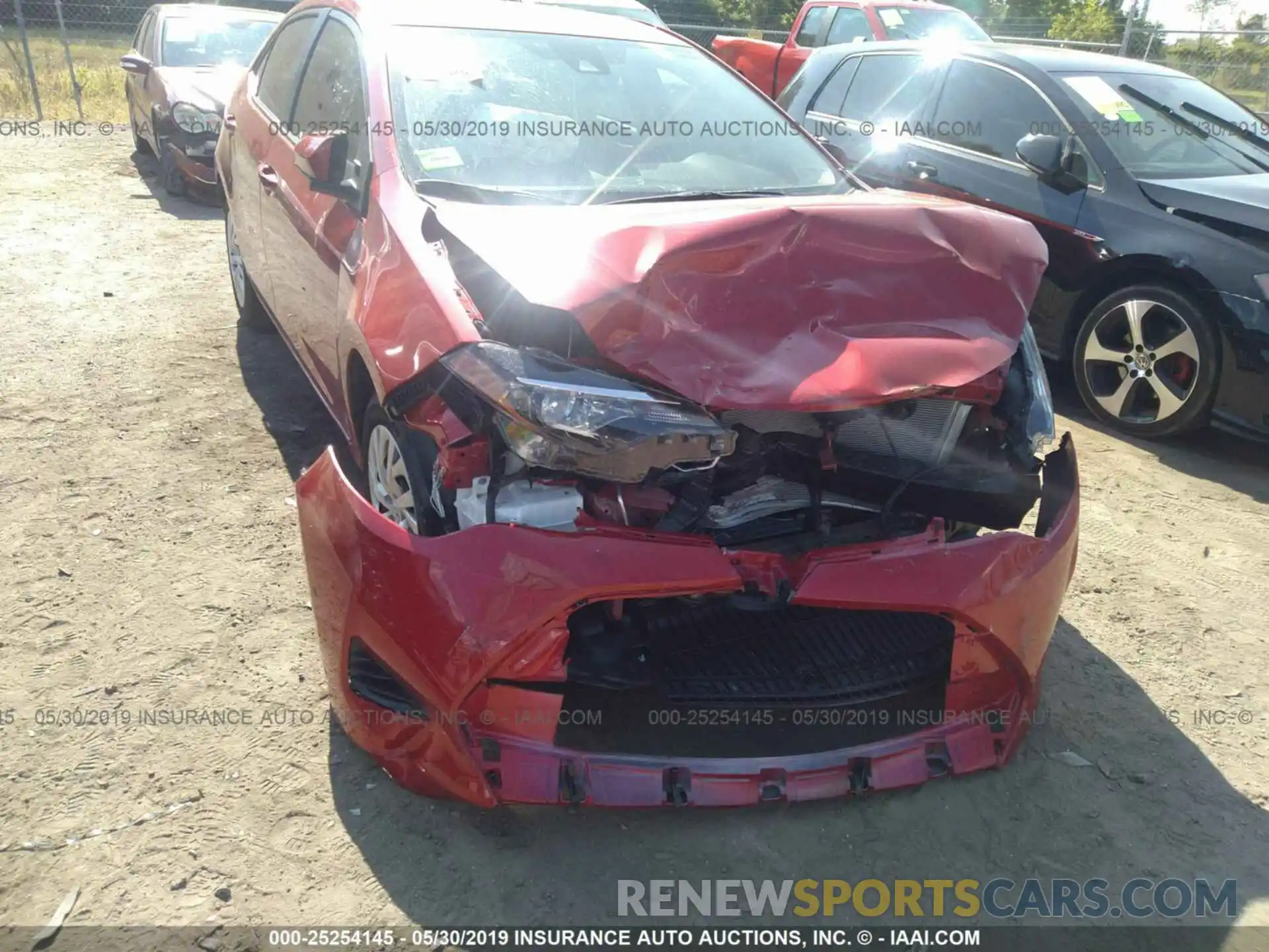 6 Photograph of a damaged car 5YFBURHE3KP913376 TOYOTA COROLLA 2019