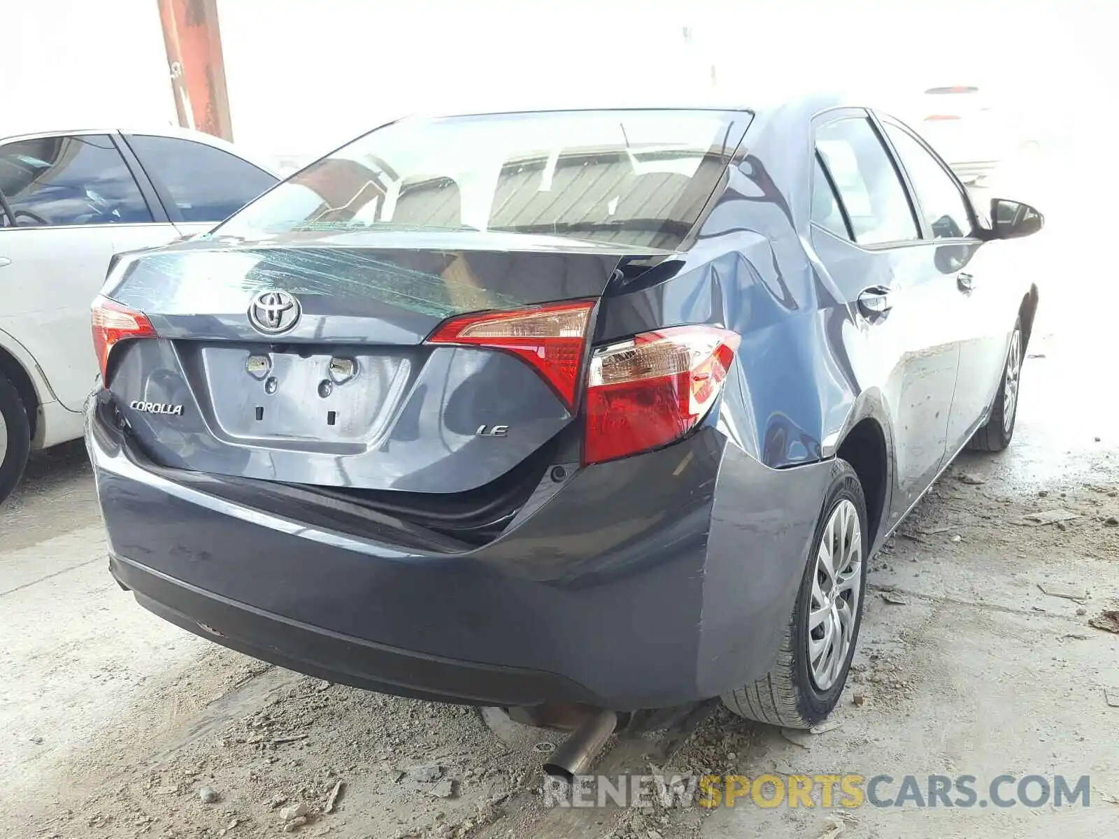 4 Photograph of a damaged car 5YFBURHE3KP913636 TOYOTA COROLLA 2019