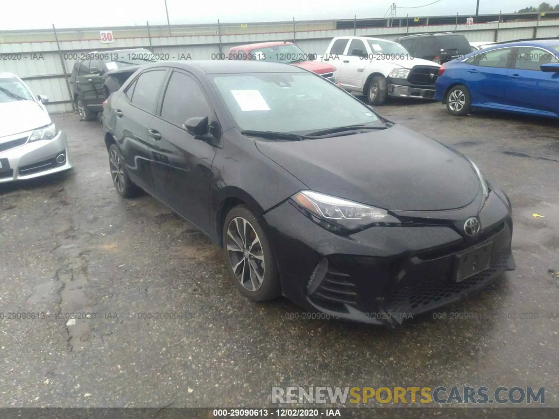 1 Photograph of a damaged car 5YFBURHE3KP913975 TOYOTA COROLLA 2019