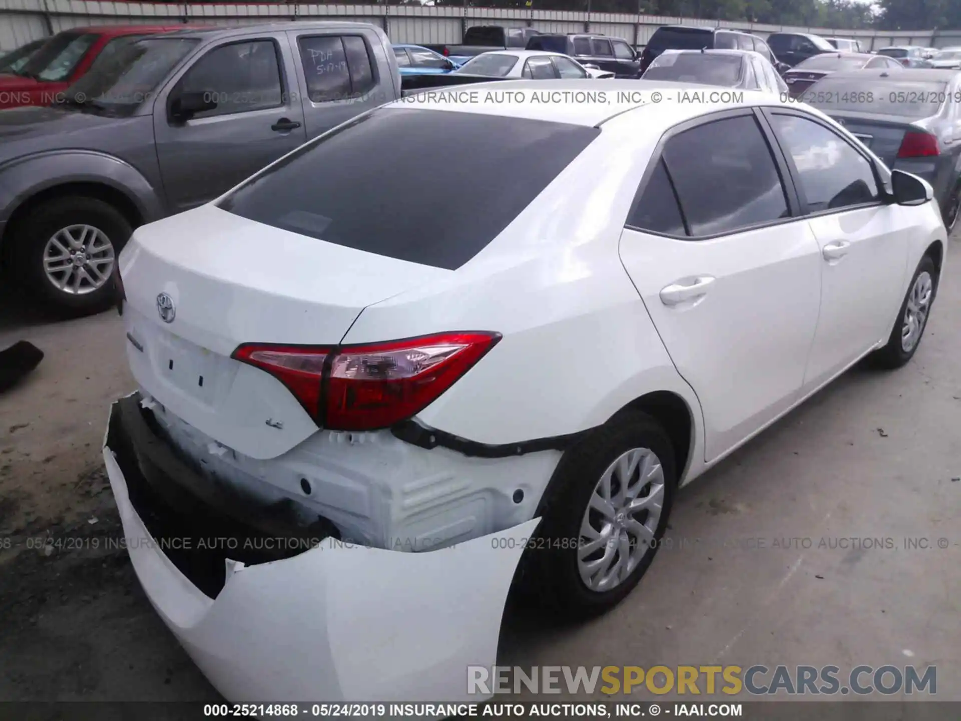 4 Photograph of a damaged car 5YFBURHE3KP914303 TOYOTA COROLLA 2019