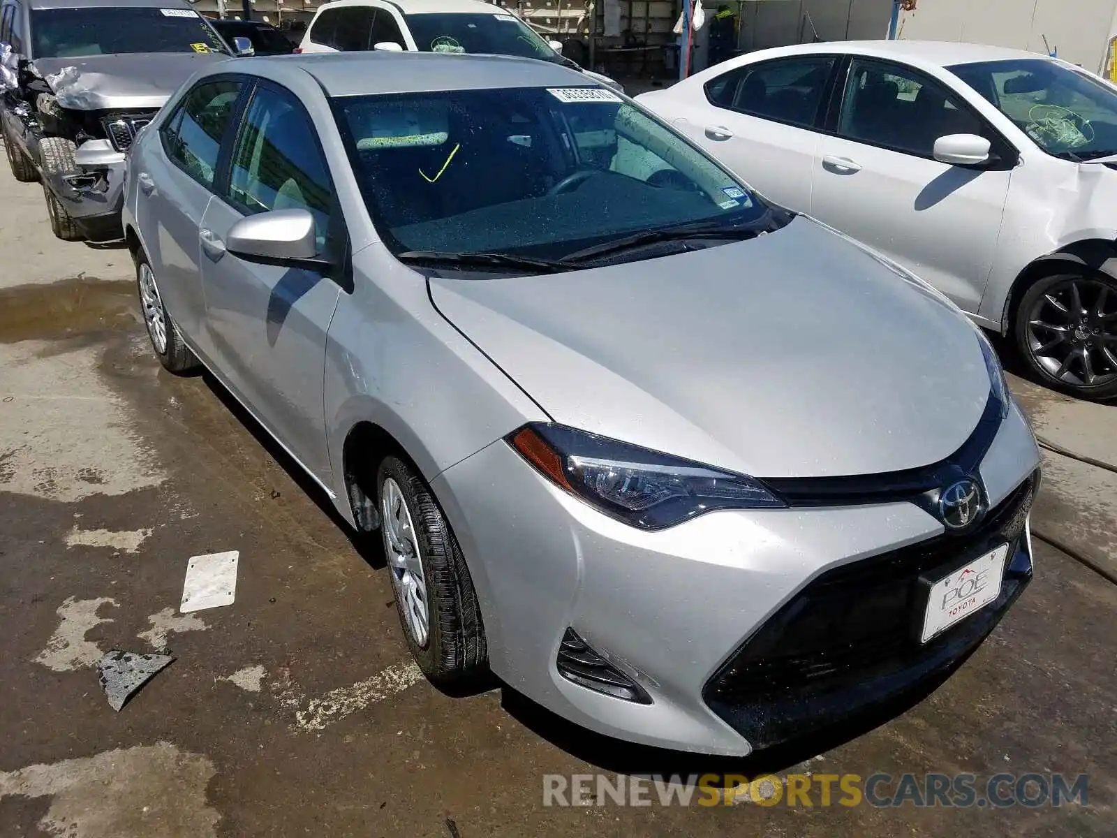 1 Photograph of a damaged car 5YFBURHE3KP915189 TOYOTA COROLLA 2019