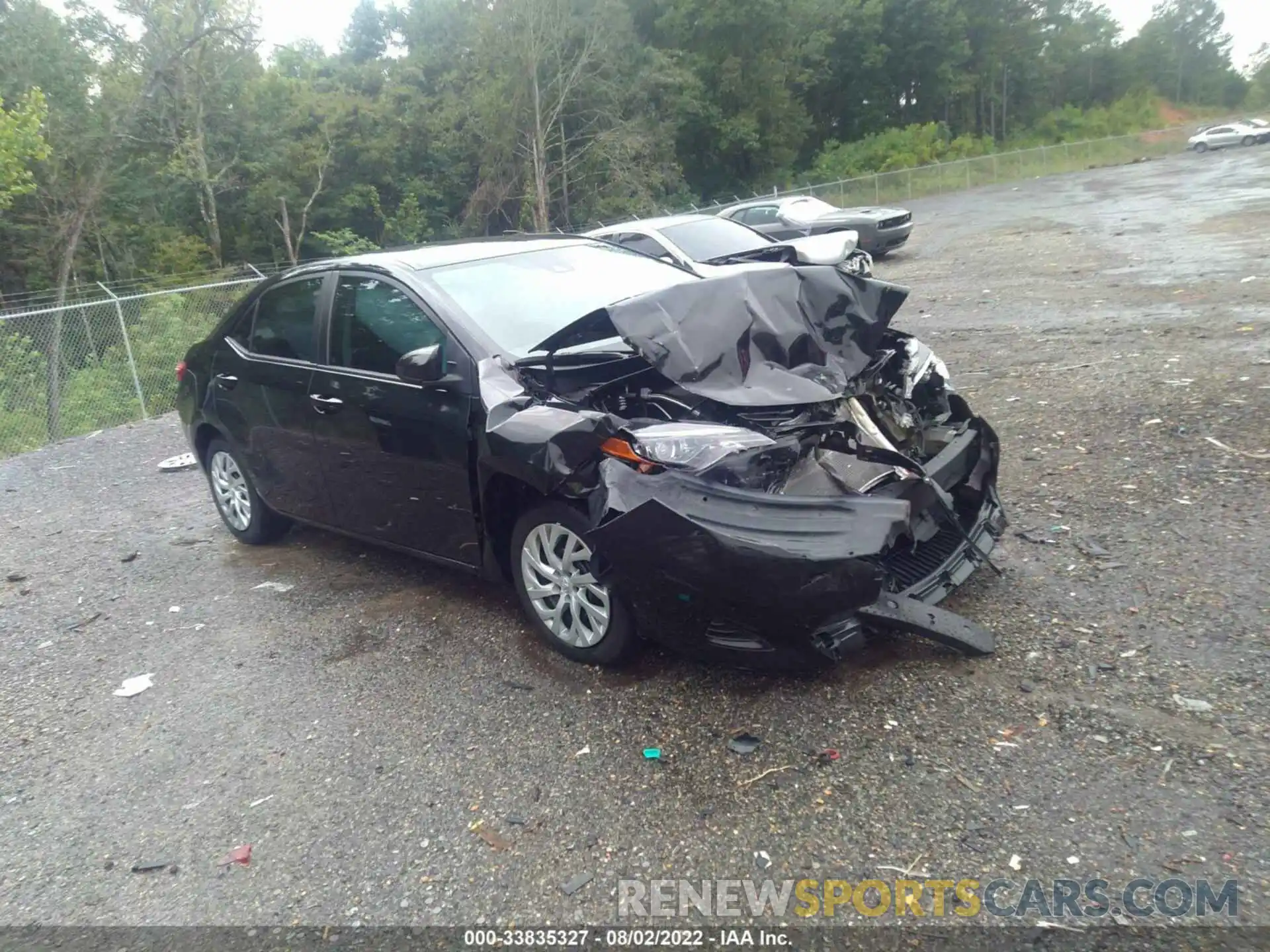 1 Photograph of a damaged car 5YFBURHE3KP915239 TOYOTA COROLLA 2019