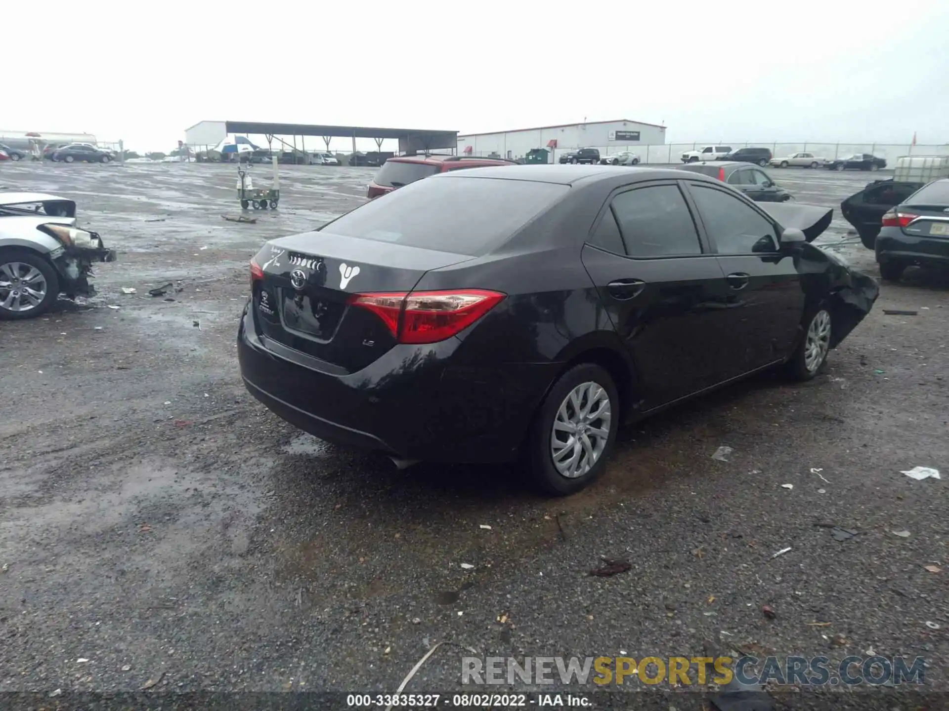 4 Photograph of a damaged car 5YFBURHE3KP915239 TOYOTA COROLLA 2019