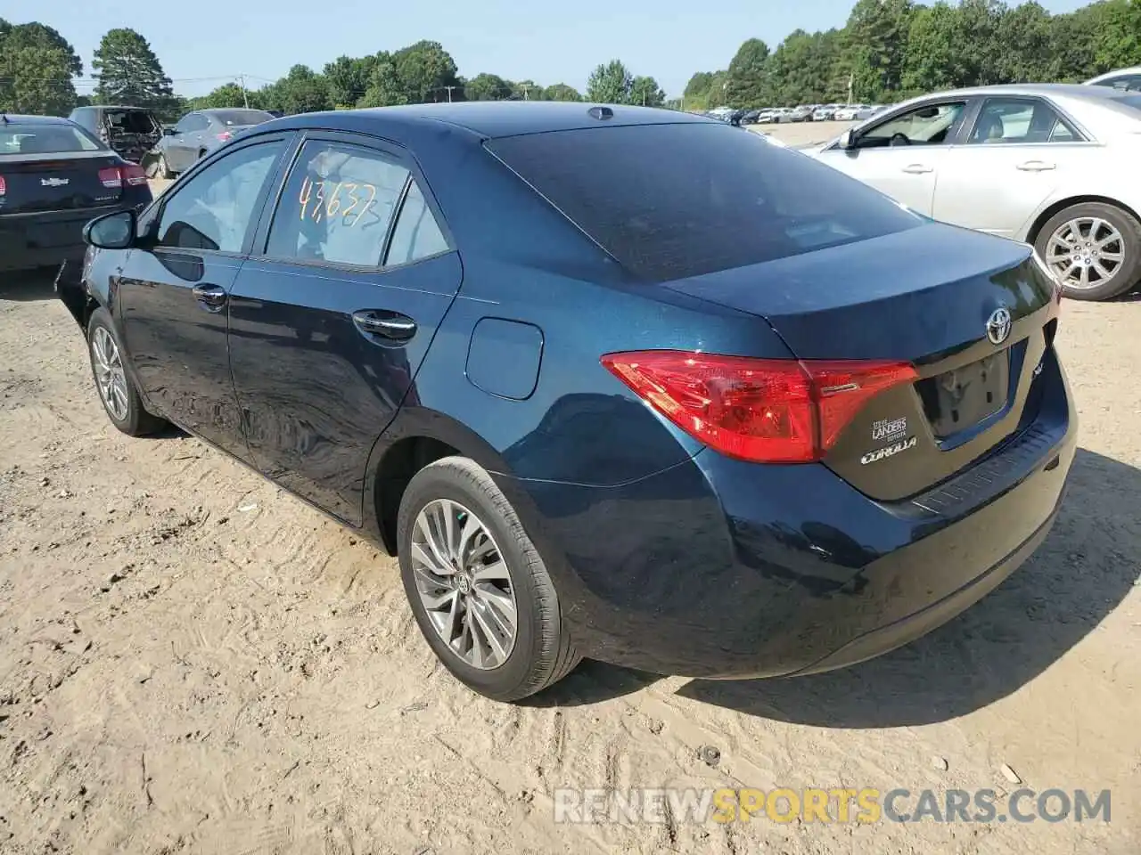 3 Photograph of a damaged car 5YFBURHE3KP915435 TOYOTA COROLLA 2019