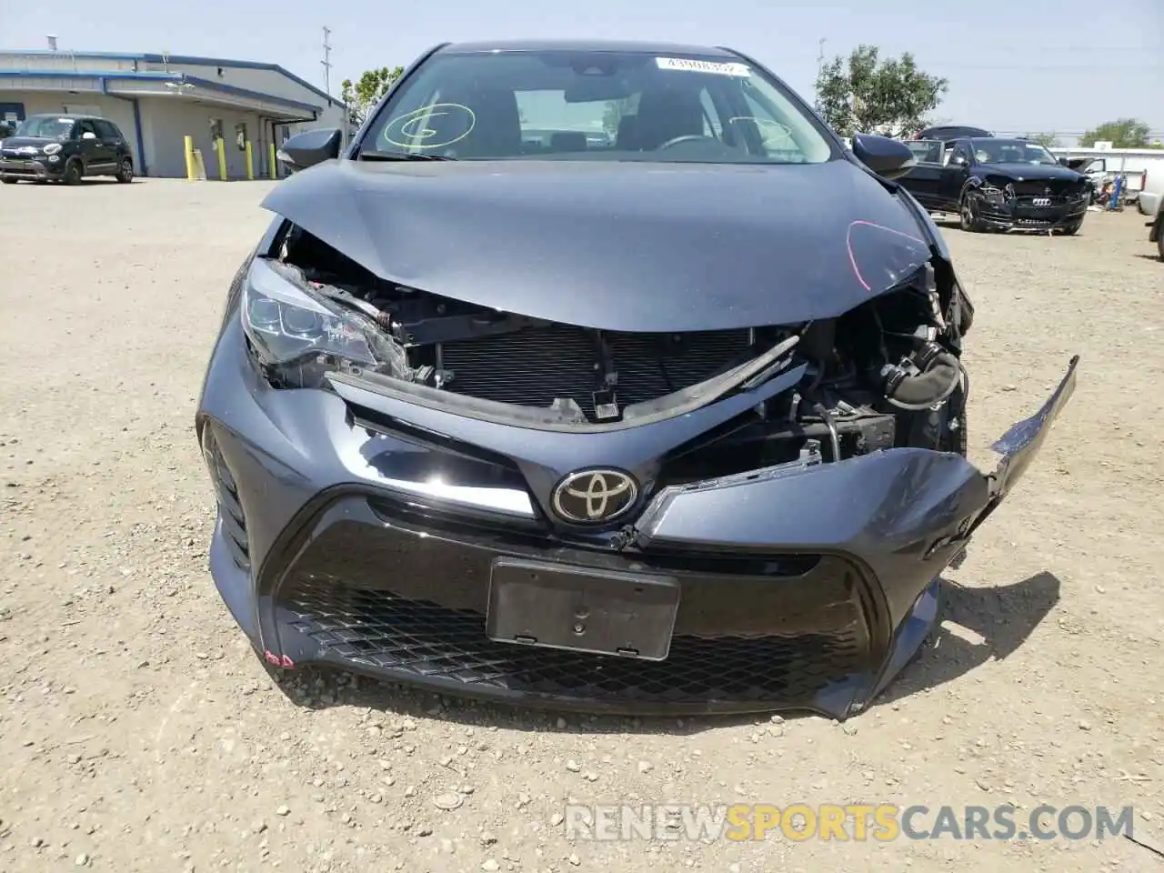 9 Photograph of a damaged car 5YFBURHE3KP915452 TOYOTA COROLLA 2019