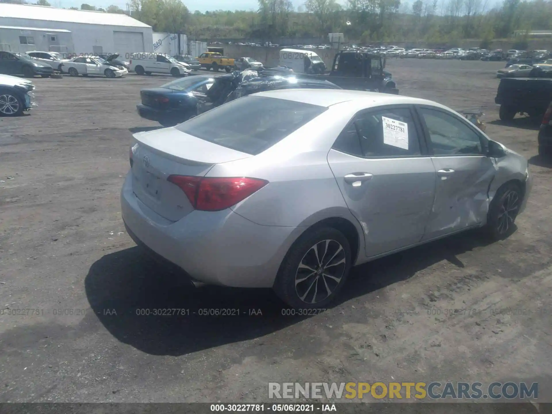 4 Photograph of a damaged car 5YFBURHE3KP915466 TOYOTA COROLLA 2019