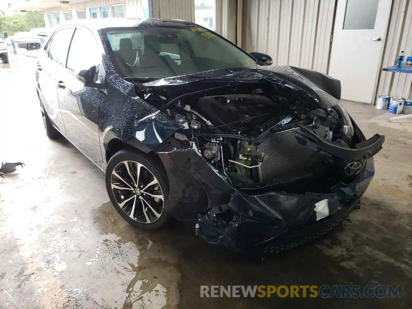 1 Photograph of a damaged car 5YFBURHE3KP916178 TOYOTA COROLLA 2019