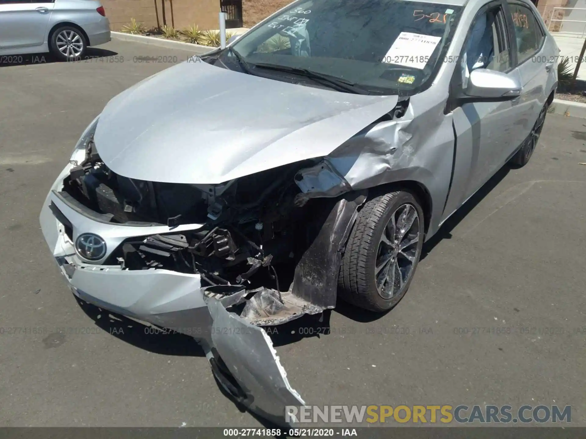 6 Photograph of a damaged car 5YFBURHE3KP916861 TOYOTA COROLLA 2019