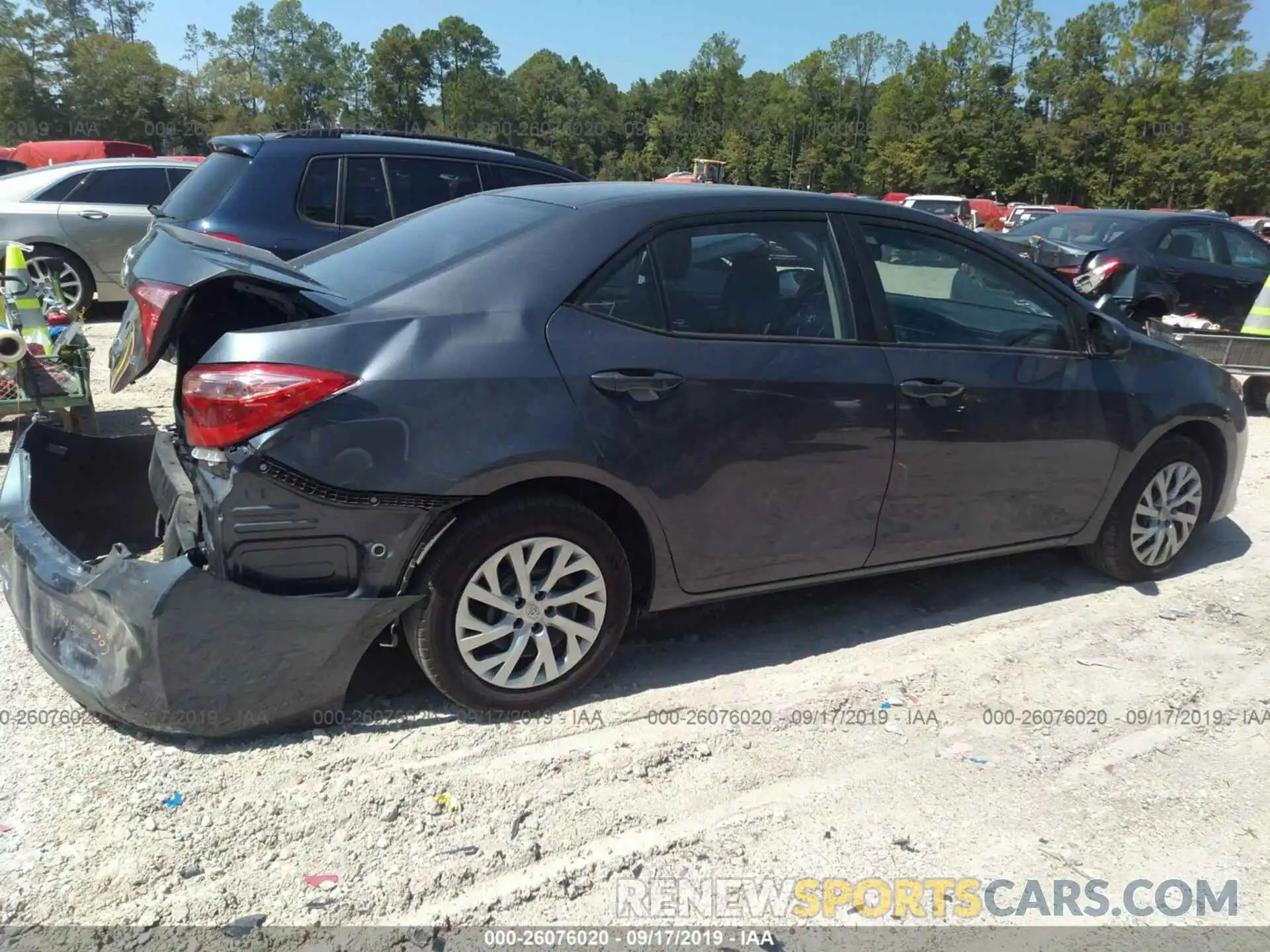 4 Photograph of a damaged car 5YFBURHE3KP917900 TOYOTA COROLLA 2019