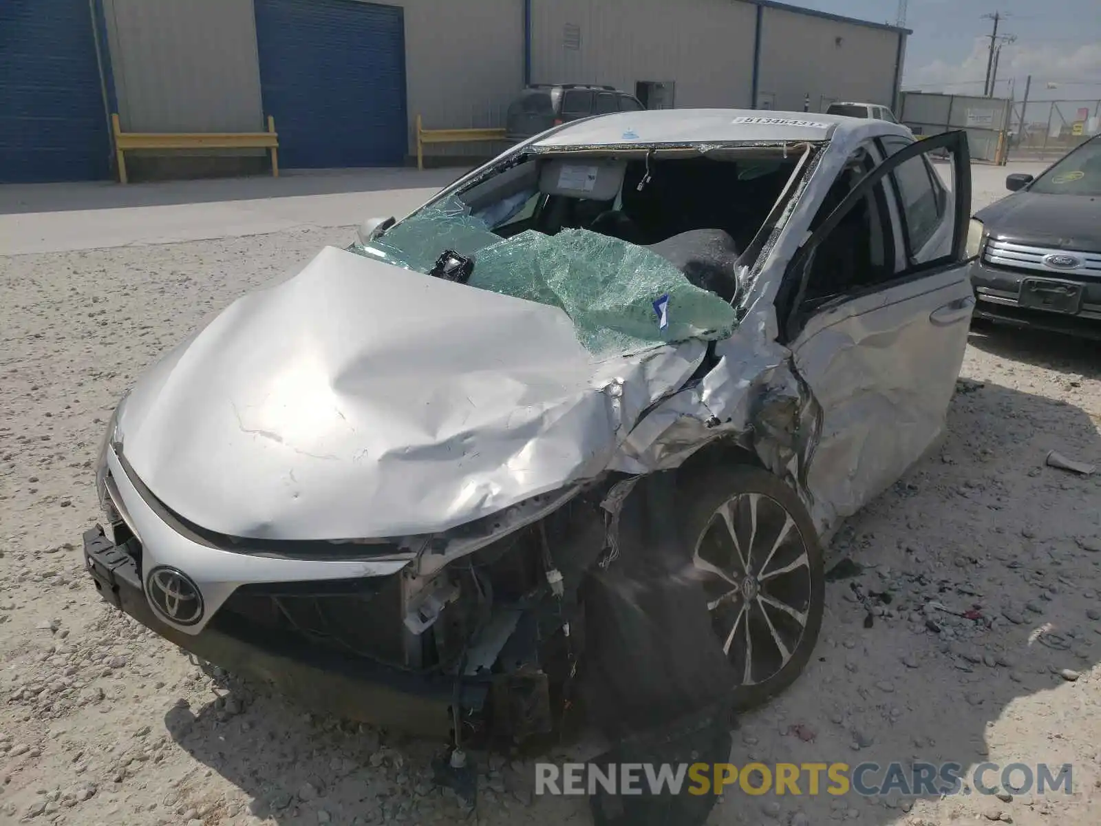 2 Photograph of a damaged car 5YFBURHE3KP918397 TOYOTA COROLLA 2019