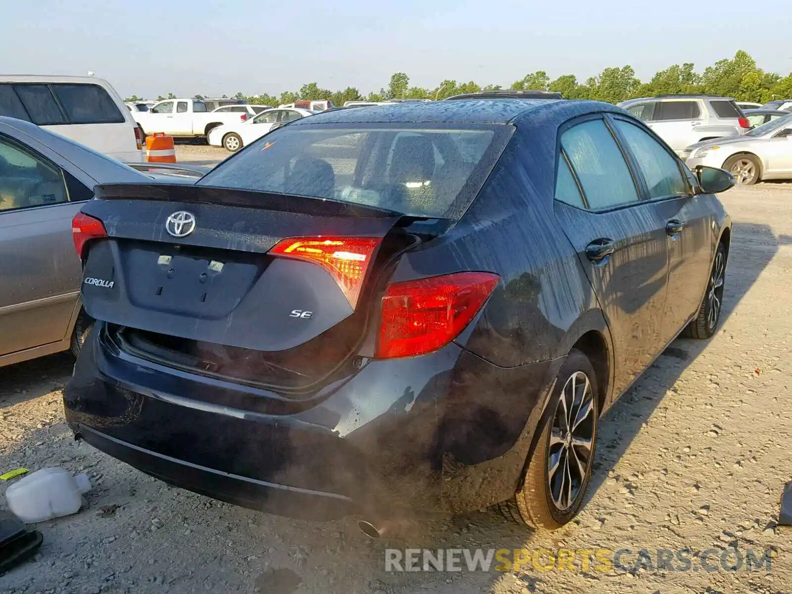 4 Photograph of a damaged car 5YFBURHE3KP918884 TOYOTA COROLLA 2019