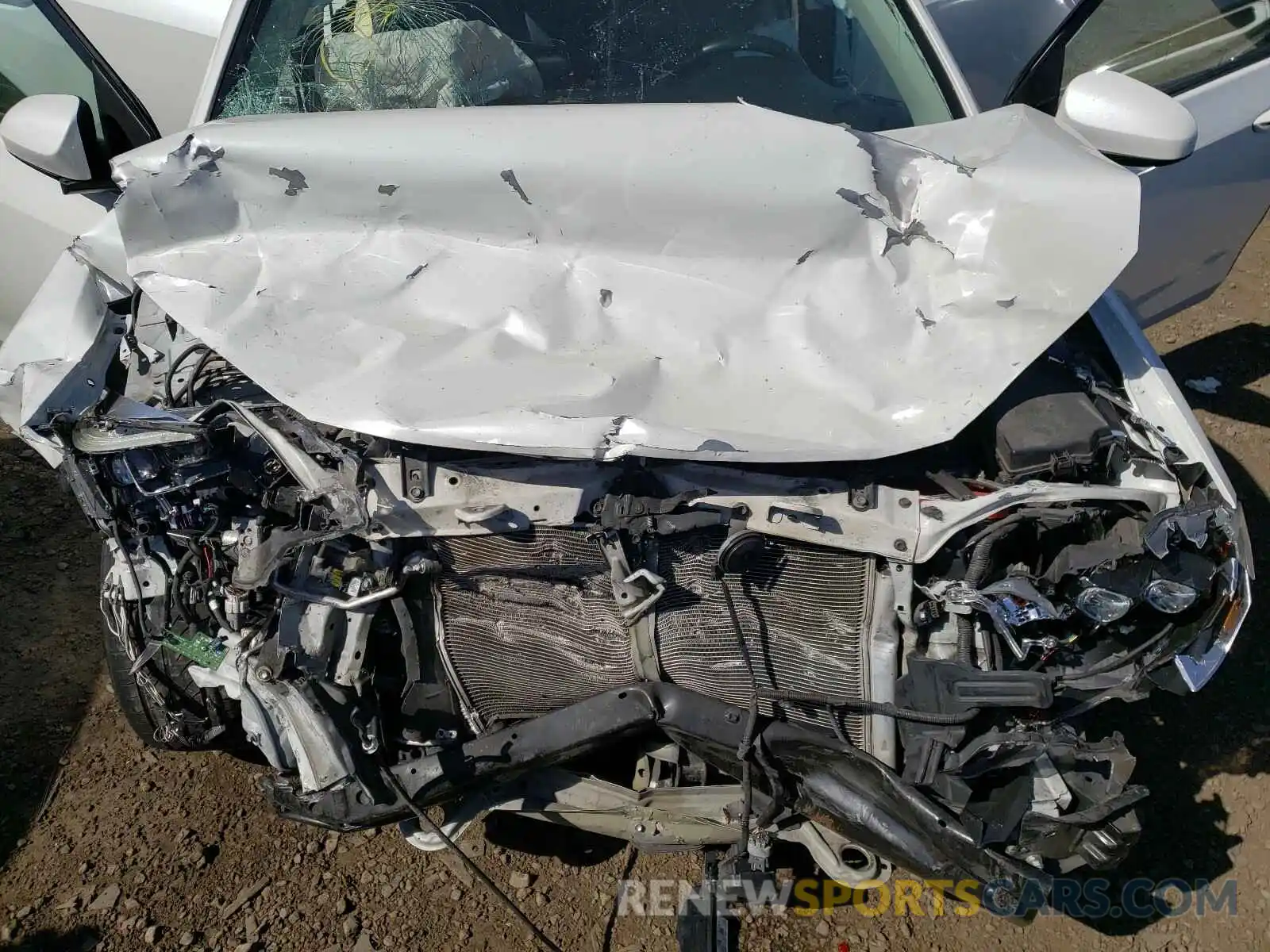 7 Photograph of a damaged car 5YFBURHE3KP919338 TOYOTA COROLLA 2019