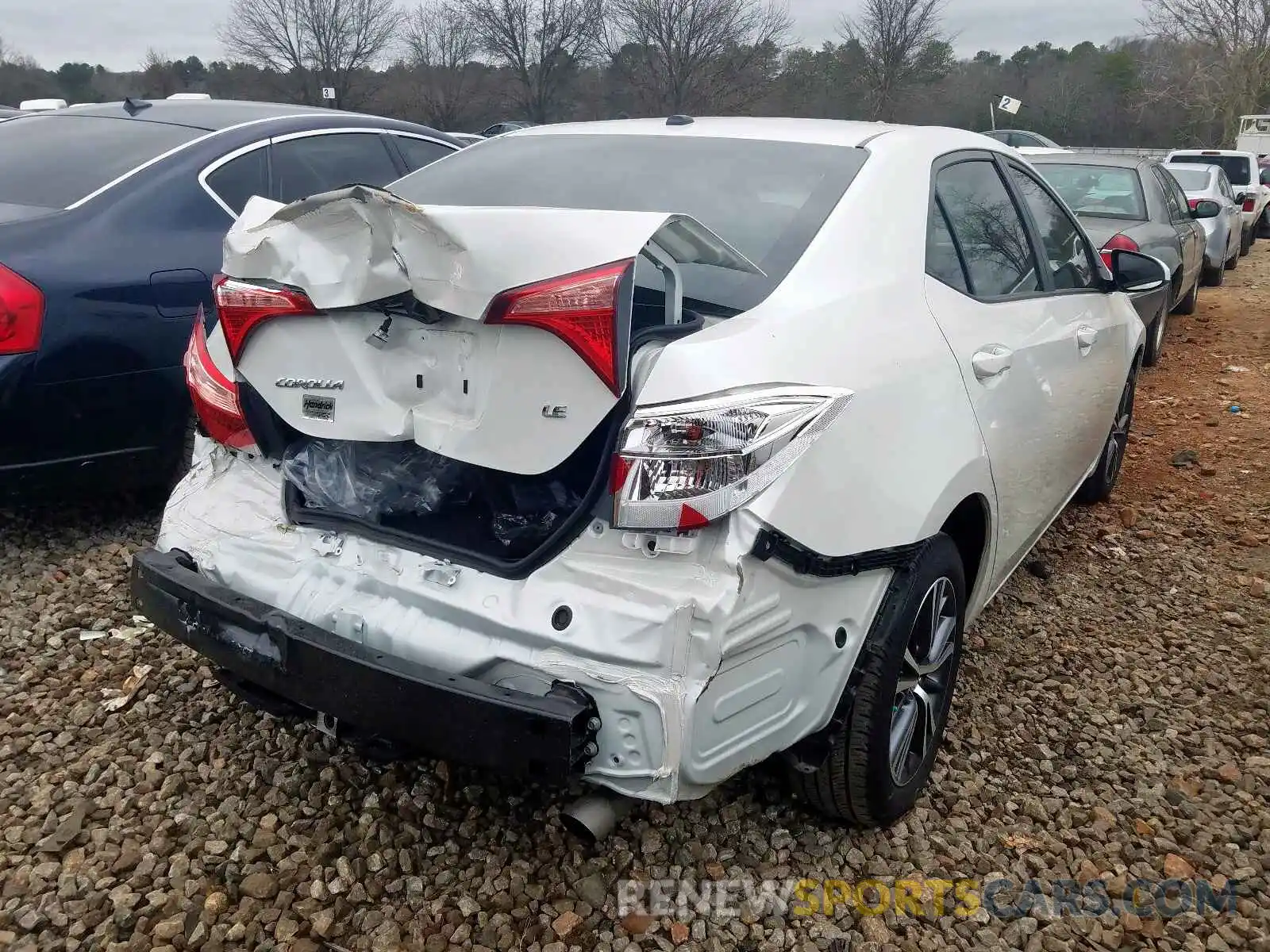 4 Photograph of a damaged car 5YFBURHE3KP919923 TOYOTA COROLLA 2019