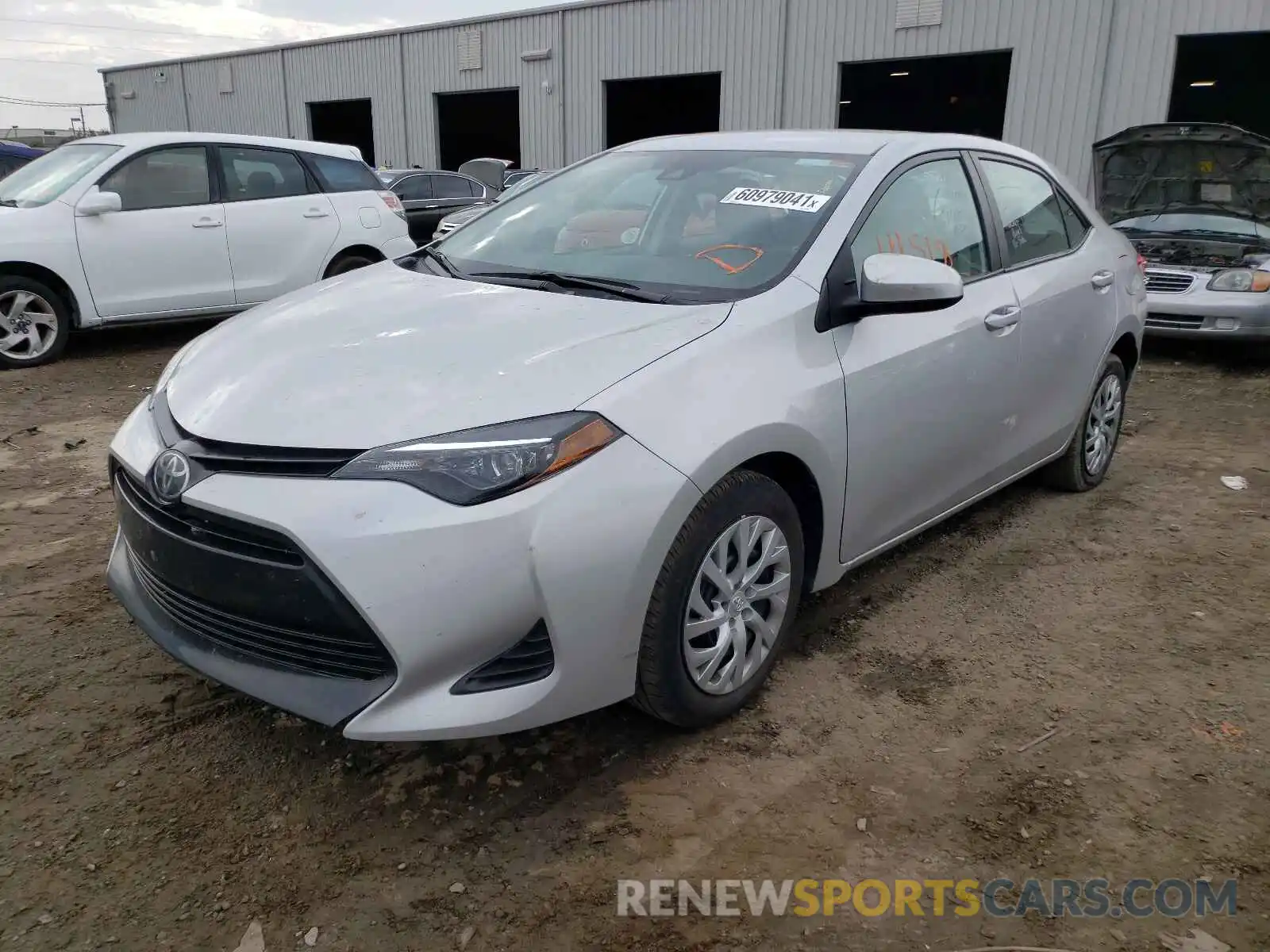 2 Photograph of a damaged car 5YFBURHE3KP919999 TOYOTA COROLLA 2019