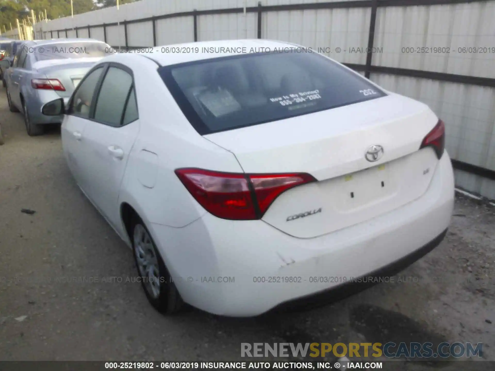 3 Photograph of a damaged car 5YFBURHE3KP920019 TOYOTA COROLLA 2019