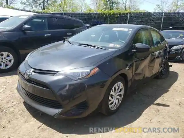 2 Photograph of a damaged car 5YFBURHE3KP920232 TOYOTA COROLLA 2019