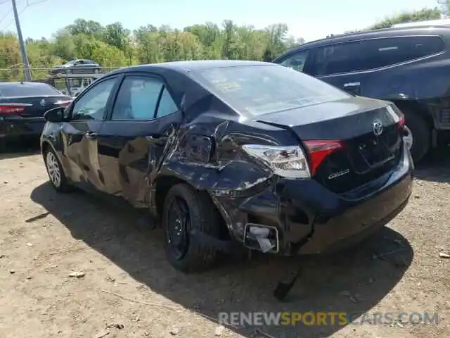 3 Photograph of a damaged car 5YFBURHE3KP920232 TOYOTA COROLLA 2019