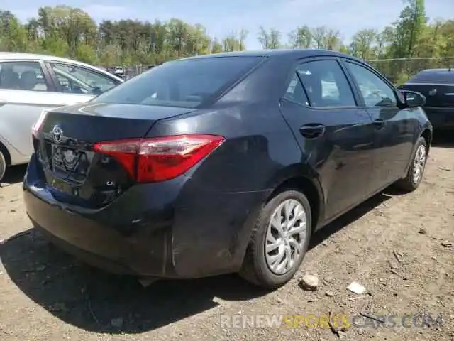 4 Photograph of a damaged car 5YFBURHE3KP920232 TOYOTA COROLLA 2019